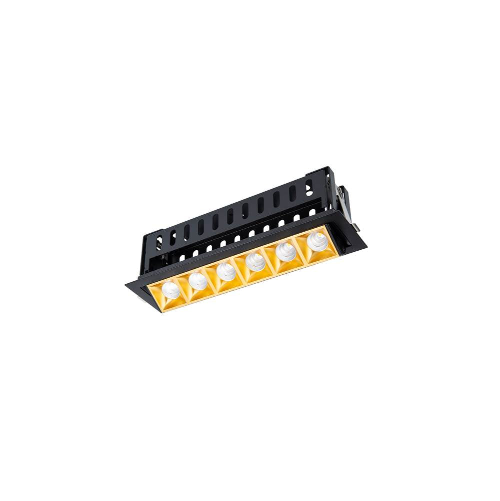 WAC Lighting Multi Stealth Multi Stealth Adjustable Trim 6 Cell Flood Beam 2700k 90cri In Black/black