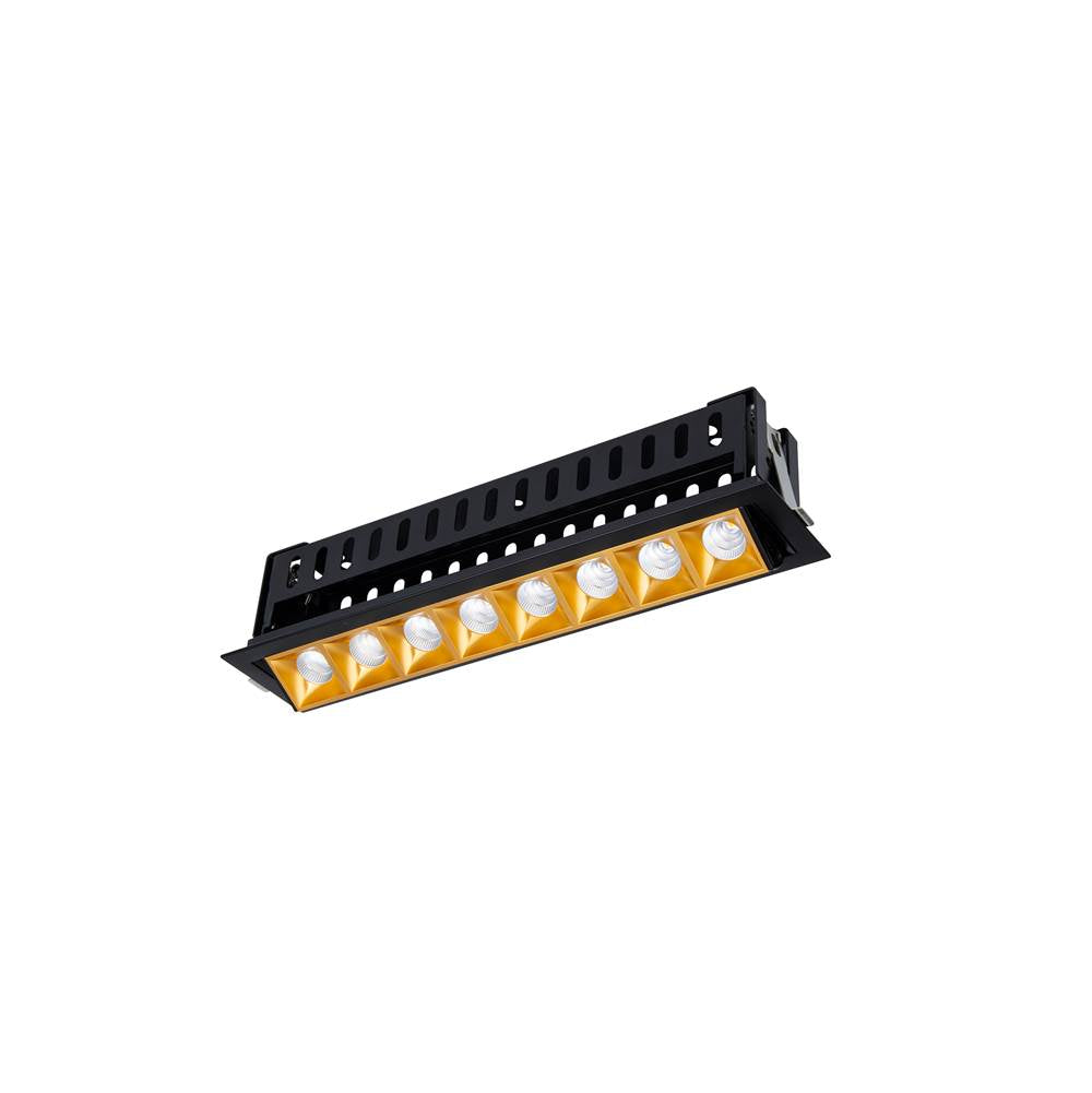 WAC Lighting Multi Stealth Multi Stealth Adjustable Trim 8 Cell Flood Beam 2700k 90cri In Black/black