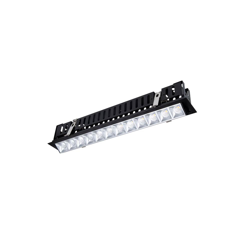 WAC Lighting Multi Stealth Multi Stealth Adjustable Trim 12 Cell Flood Beam 4000k 90cri In Black/black