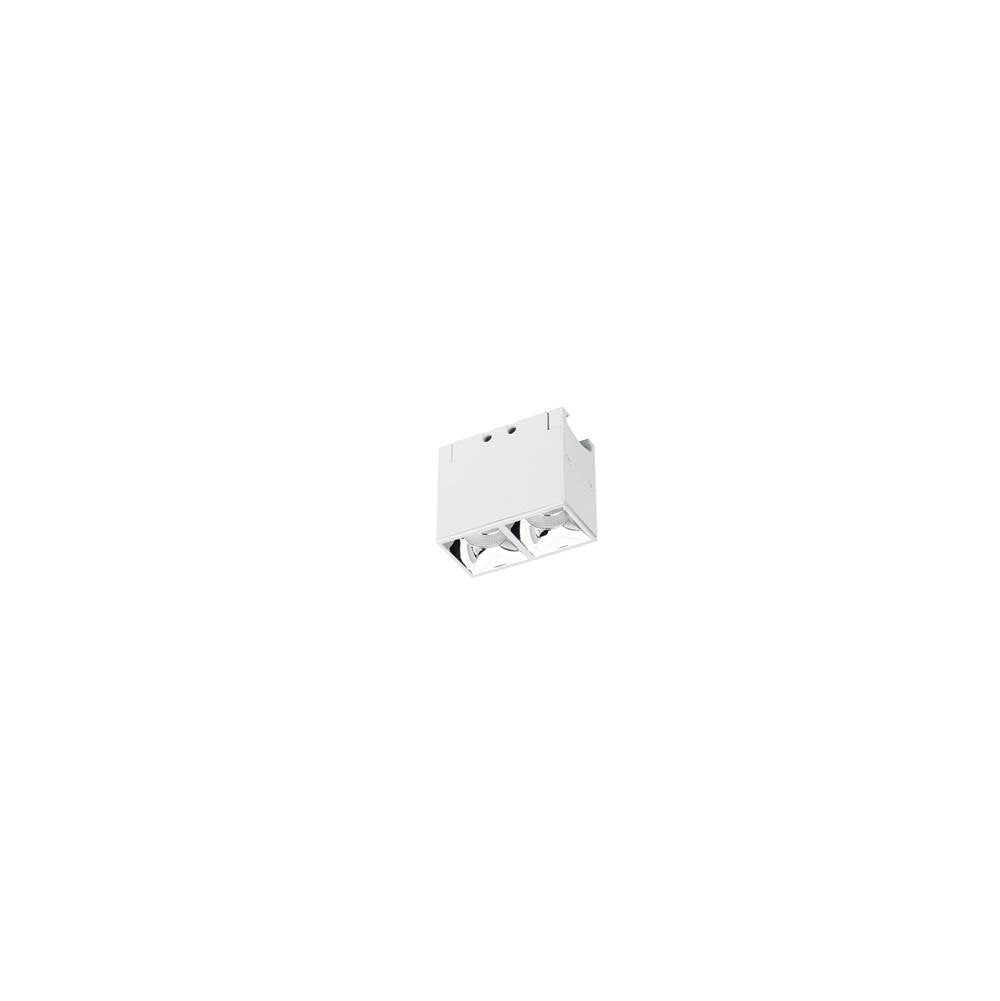 WAC Lighting Multi Stealth Multi Stealth Downlight Trimless 2 Cell Narrow Flood Beam 4000k 90cri In Black