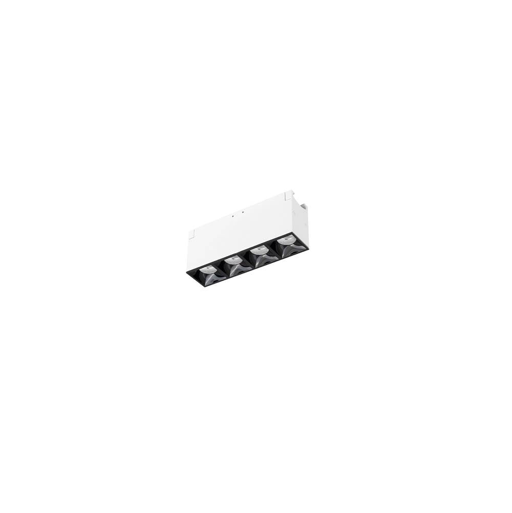 WAC Lighting Multi Stealth Multi Stealth Downlight Trimless 4 Cell Flood Beam 2700k 90cri In Black