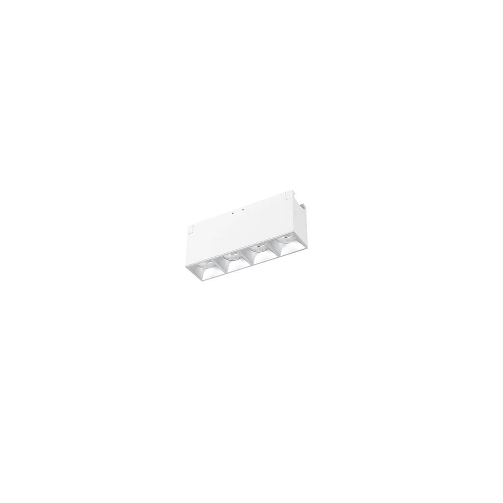 WAC Lighting Multi Stealth Multi Stealth Downlight Trimless 4 Cell Flood Beam 2700k 90cri In Black