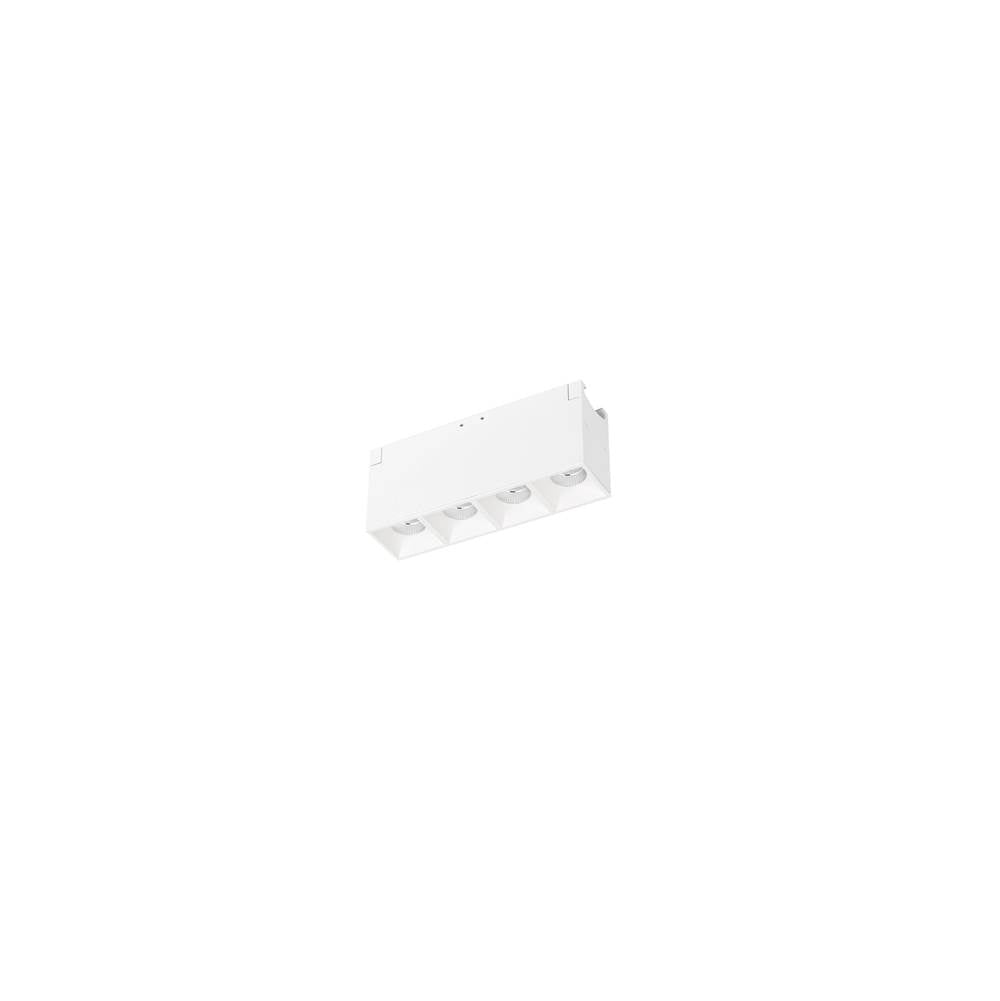 WAC Lighting Multi Stealth Multi Stealth Downlight Trimless 4 Cell Flood Beam 4000k 90cri In Black
