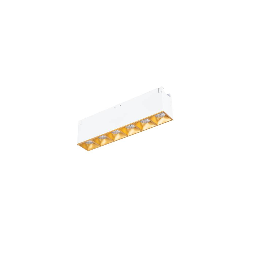 WAC Lighting Multi Stealth Multi Stealth Downlight Trimless 6 Cell Flood Beam 3000k 90cri In Black