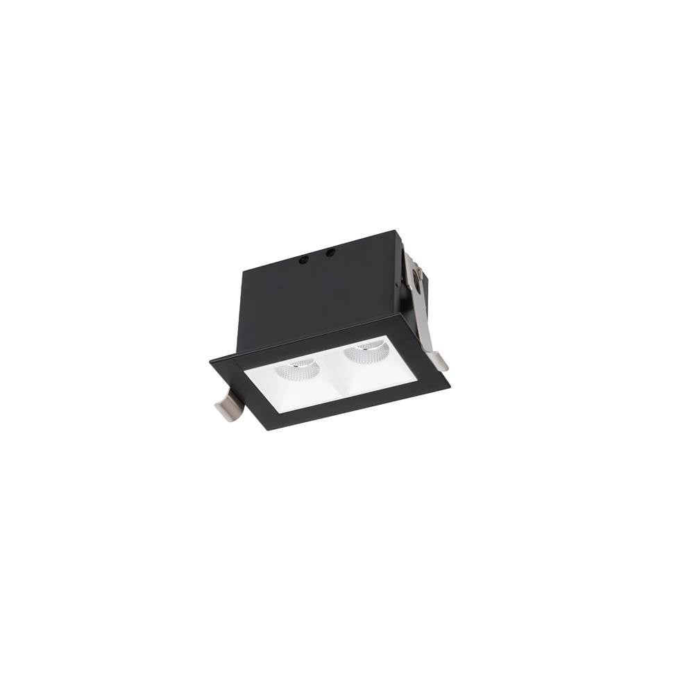 WAC Lighting Multi Stealth Multi Stealth Downlight Trim 2 Cell Flood Beam 2700k 90cri In Black/black