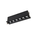 WAC Lighting Multi Stealth Multi Stealth Downlight Trim 6 Cell Spot Beam 3000k 90cri In Black/black