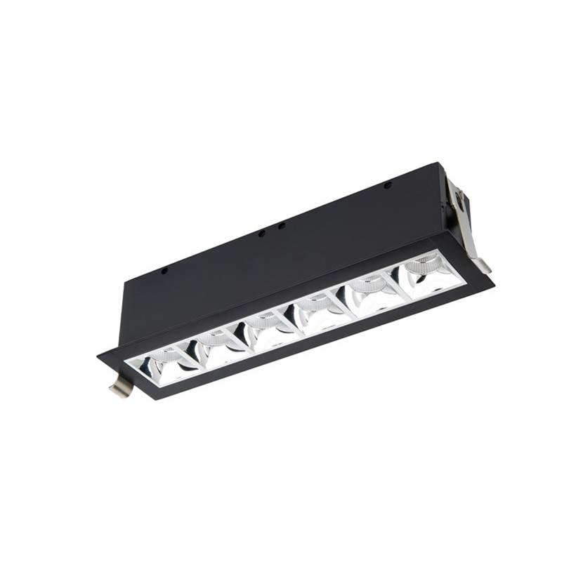 WAC Lighting Multi Stealth Multi Stealth Downlight Trim 6 Cell Flood Beam 2700k 90cri In Black/black