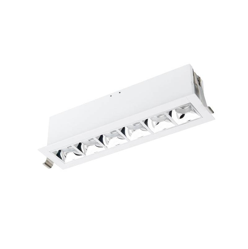 WAC Lighting Multi Stealth Multi Stealth Downlight Trim 6 Cell Flood Beam 2700k 90cri In Black/black