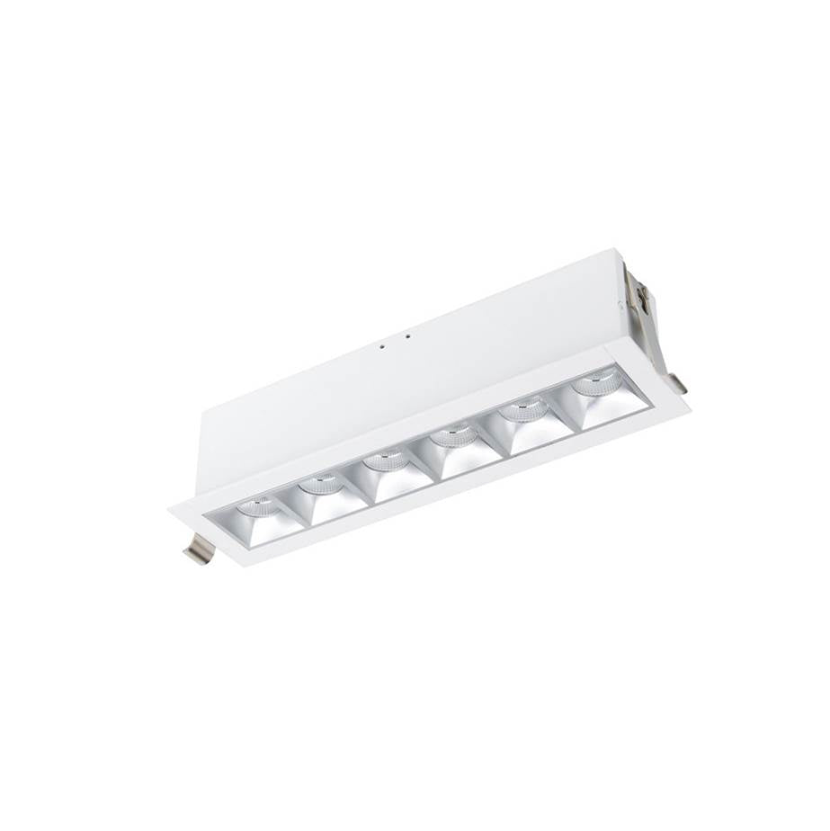 WAC Lighting Multi Stealth Multi Stealth Downlight Trim 6 Cell Spot Beam 3000k 90cri In Black/black