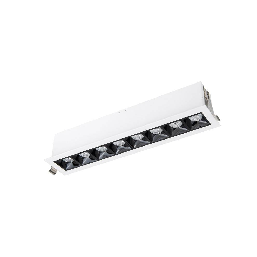 WAC Lighting Multi Stealth Multi Stealth Downlight Trim 8 Cell Narrow Flood Beam 4000k 90cri In Black/black