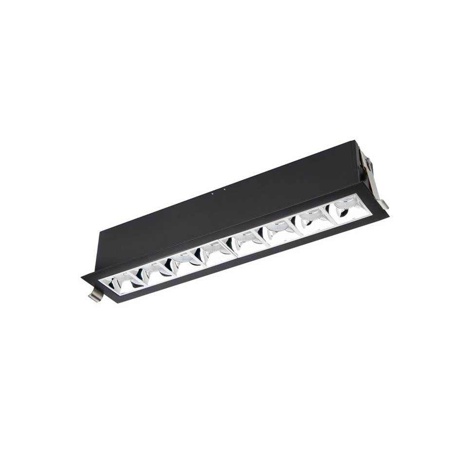 WAC Lighting Multi Stealth Multi Stealth Downlight Trim 8 Cell Flood Beam 4000k 90cri In Black/black