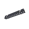 WAC Lighting Multi Stealth Multi Stealth Downlight Trim 12 Cell Narrow Flood Beam 4000k 90cri In Black/black