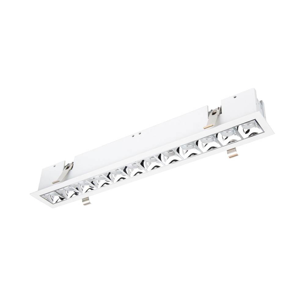 WAC Lighting Multi Stealth Multi Stealth Downlight Trim 12 Cell Narrow Flood Beam 3000k 90cri In Black/black