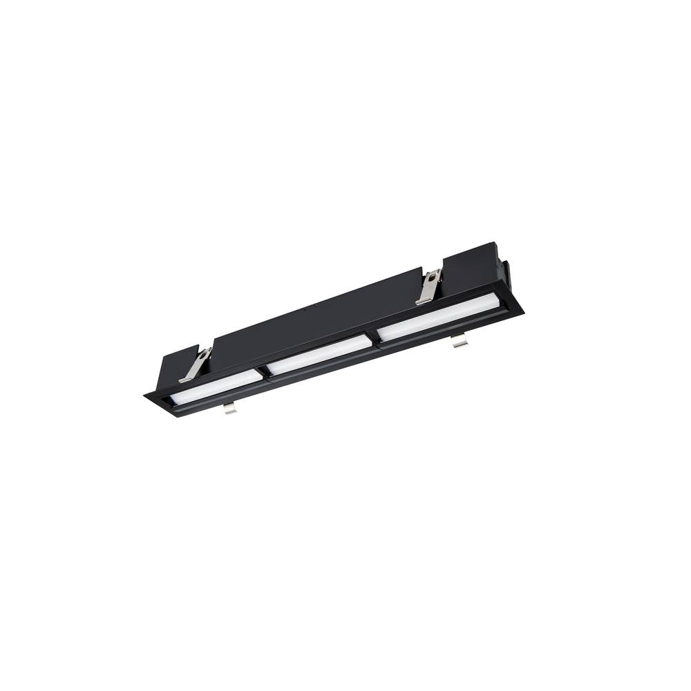 WAC Lighting Multi Stealth Multi Stealth Wall Wash Trim 12 Cell 2700k 90cri In Black/black