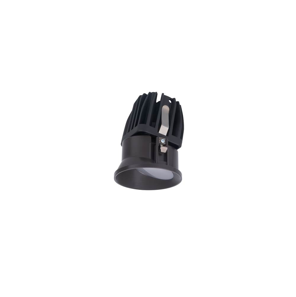 WAC Lighting  Fq 2'' Shallow Round Wall Wash Trimless 927 Black