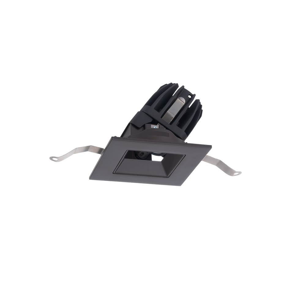 WAC Lighting  Fq 2'' Shallow Square Adjustable Trim 927 Black