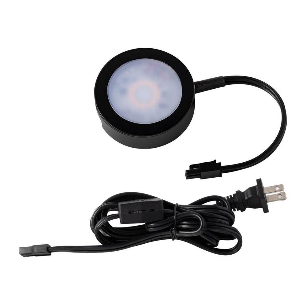WAC Lighting Cct Puck 1 Single Wired Puck Light W/ Cord