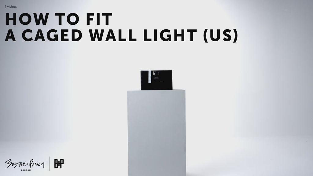 Buster + Punch  Caged / Small / Cross / White Marble