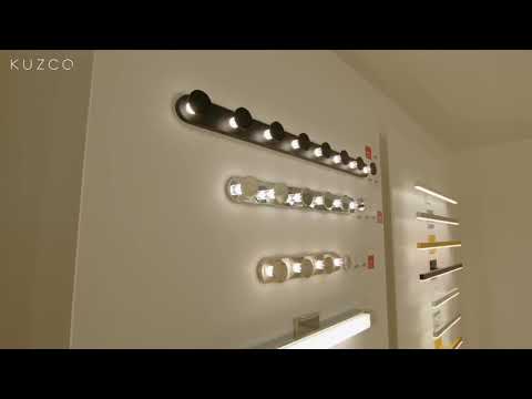 Kuzco Edna 16-in Black Led Vanity