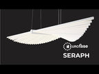 Eurofase Seraph, Chandelier , 59'', Matte White