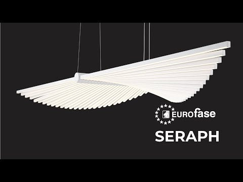 Eurofase Seraph, Chandelier , 59'', Matte White