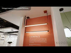 Kuzco Laurence 41-in Urban Bronze Led Linear Pendant