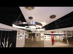 Kuzco Anello Minor Anello Minor 32-in Black Led Pendant