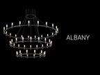 Eurofase Albany, Vanity, 5lt, 20'', Silver-black Mix, White Acrylic