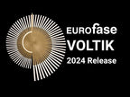 Eurofase Voltik, Chandelier, 72-light, 59'', Matte Gold, Frosted Acrylic