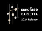 Eurofase Barletta, Chandelier , 6-light, 32'', Anodized Gold