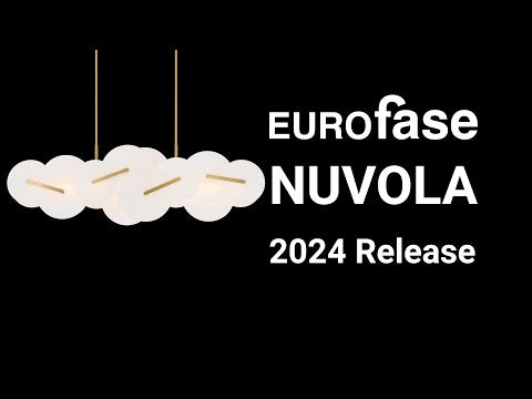 Eurofase Nuvola, Chandelier , 24'', Gold