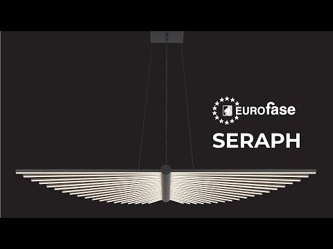Eurofase Seraph, Chandelier , 39'', Matte White