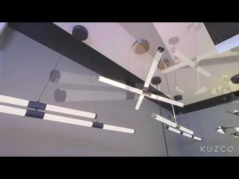 Kuzco Akari 32-in Black Led Vanity