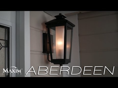 Maxim Lighting Aberdeen 1-light Outdoor Wall